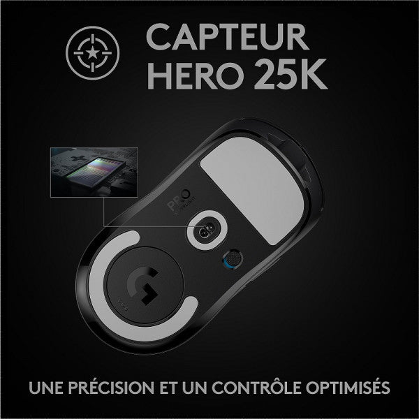 Logitech G Wireless Gaming Pro X Superlight (Noir) Logitech G Wireless Gaming Pro X Superlight (Noir)